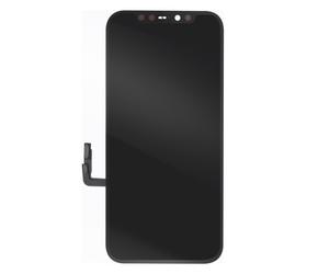Clappio, Schermo Soft OLED di ricambio per iPhone 12 e vetro touchscreen, Nero