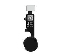 Clappio, Tasto Home 3D per iPhone SE 2020, 8 Plus, 8, 7 Plus e 7, Nero