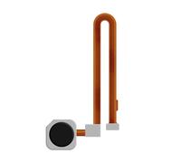 Clappio, Tasto Home per Xiaomi Redmi Note 8 Sostitutivo con Connettore, Nero