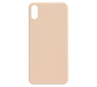 Clappio, Vetro posteriore di ricambio per iPhone XS compatibile, Rosa chiaro