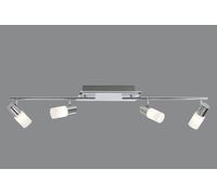 CLAPTON BARRA 4 SPOTS LED 4x SMD LED, 4,3W · 4x 430lm ALLUMINIO L100CM