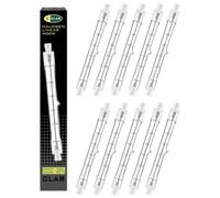 CLAR - Lampadina Alogena 400W 118mm, Lampadina Per Lampada Di Sale, Lampadina R7S, Lampada Alogena (Pack 10)