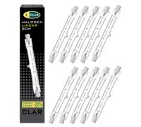 CLAR - Lampadina Alogena 80W 78mm Per Lampada Di Sale, R7S, Lampada Alogena (Pack 10)