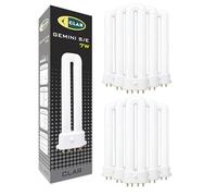 CLAR - Lampadina PLC Gemini S/E 7W Luce Naturale 4000K G23, Non Regolabile (Pack 10)