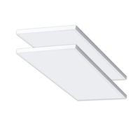 CLAR - Pannello LED 60x30, Plafoniera 60x30, 30W Luce Naturale 4000ºK (Pack 2)