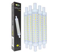 CLAR R7S LED 118mm Alogena Lamp - 12W Bulb for Halogen Replacement (Pack of 5)