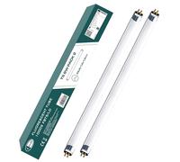 CLAR - Tube Fluorescent T5 8W, Tube Néon 30 cm, Lampade Fluorescenti, Lampadine, 28,8 x 1,6 cm (8 Watts T5, Pack 2)