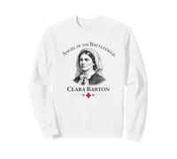 Clara Barton Angelo del Campo di Battaglia Infermiera della Guerra Civile Felpa