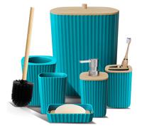 Clara Clark Completo Accessori Bagno Set Con Bagno Tappeti & Doccia Caddies