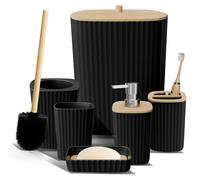 Clara Clark Completo Accessori Bagno Set Con Bagno Tappeti & Doccia Caddies