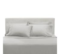 Clara Clark Premier 1800 Collection - Set di Lenzuola con Extra federe, Silver Light Gray, Queen