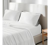CLARA HOME Set Lenzuola Letto Singolo 1 Piazza Cotone Color Bianco Tinta Unita, Completo con Federe per Guanciali, Ideale per tutte le Stagioni, Made in Italy