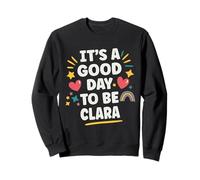 Clara Personalized Retro Girls Custom Clara Name Felpa