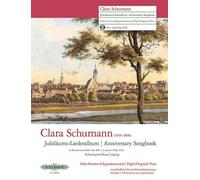 Clara Schumann Clara Schumann Anniversary Songbook (High Voice and (Tascabile)