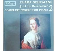 CLARA SCHUMANN: COMPLETE PIANO WORKS VOL. 2 - JOZEF DE BEENHOUWER - PARTRIDGE