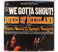 CLARA WARD & DUKES OF DIXIELAND - we gotta shout LP
