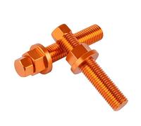 Claral Assale Posteriore Blocchi tendicatena Bolt Fit for K.T.M 85 125 150 250 350 450 530 690 990 1190 1290 SX SXF EXCF SMC Enduro Duke Adventure Claral (Color : Orange)