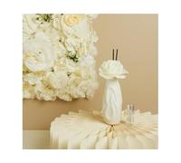 CLARALUNA Bomboniera Matrimonio Profumatore Diffusore Onde Porcellana Bianca con Box 2026