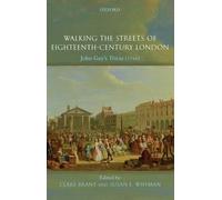 Clare Brant Walking the Streets of Eighteenth-Century London (Tascabile)