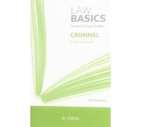 Clare Connelly Criminal LawBasics (Tascabile)
