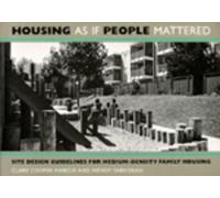 Clare Cooper Marcus Wendy Sarkissian Housing As If People Mattered (Tascabile)