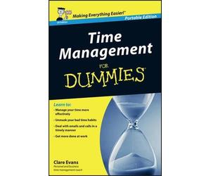 Clare Evans Time Management For Dummies, UK Edition (Tascabile)