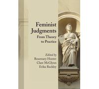 Clare McGlynn Feminist Judgments (Tascabile)