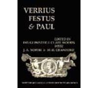 Clare Woods Fay Glinist Verrius, Festus and Paul (BICS Supplement 9 (Tascabile)
