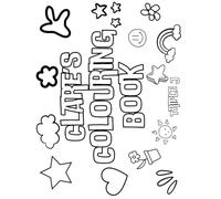 Clare's Colouring Book: Personalised with Your Name on Every Page