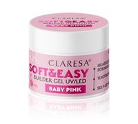 CLARESA Gel bud SOFT&EASY BUILDER GEL 90 g ROSA CONTORNO