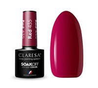Claresa SoakOff UV/LED Color Warm Feelings gel smalto colore Red 435 5 g