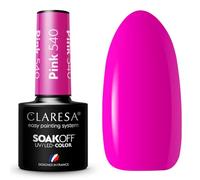 Claresa Smalto ibrido per manicure Soak Off, colore rosa, n. 540, 5 ml