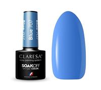 Claresa Smalto ibrido UV LED per manicure Soak Off, colore blu, n. 707, 5 ml