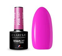 CLARESA SoakOFF - Gel UV/LED 547, 5 ml, colore: rosa