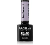 Claresa SoakOff UV/LED Color Ice Cream gel smalto colore 2 5 g
