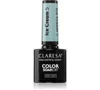 Claresa SoakOff UV/LED Color Ice Cream gel smalto colore 5 5 g