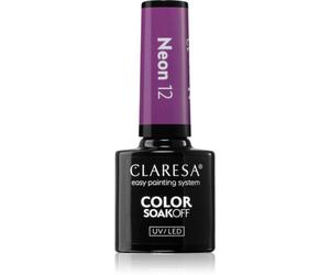 Claresa SoakOff UV/LED Color Neon gel smalto colore 12 5 g