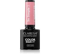 Claresa SoakOff UV/LED Color So Simple gel smalto colore 3 5 g