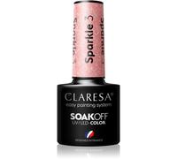 Claresa SoakOff UV/LED Color Sparkle gel smalto colore 3 5 g