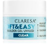 Claresa Soft&Easy Builder Gel Strato di base in gel per le unghie colore Clear 12 g