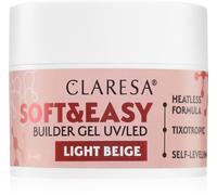 Claresa Soft&Easy Light Beige 45 g - Gel Costruttore Base Unghie