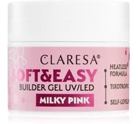 Claresa Soft & Easy Rosa Latte 12 g - Gel Costruttore Unghie