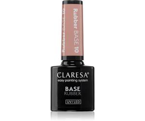 Claresa UV/LED Base Rubber base coat per unghie in gel colore 10 5 g