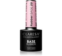 Claresa UV/LED Base Rubber base coat per unghie in gel colore 20 5 g