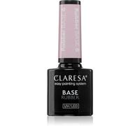 Claresa Base Rubber 6 5ml con fibre di vetro da utilizzare sia per coperture oppure per allungamenti massimo di 1 cm