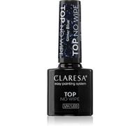 Claresa UV/LED Top Glitter No Wipe gel smalto coprente brillante colore Glitter Blue 5 g