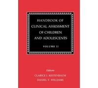 Clarice Kestenb Handbook of Clinical Assessment of Children and Adol (Tascabile)