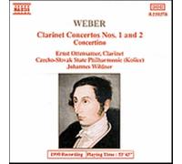 Audio Cd Carl Maria Von Weber - Clarinet Concertos Nos. 1 & 2