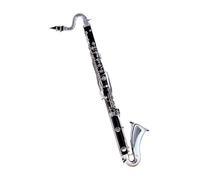Clarinet Per Principianti Clarinetto Basso A 25 Tasti, Corpo In Gomma Dura, Superficie In Canapa