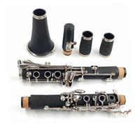 Clarinet Per Principianti Clarinetto In Sib Falling Tune 17 Chiave In Alpacca Sib Klarnet/Materiale Del Corpo In ABS Clarinetto Placcato In Nichel